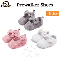 【SG】Prewalker Shoes Soft Baby Socks Shoes Anti-skid Prewalker Footwear for Girl 0-8 Months