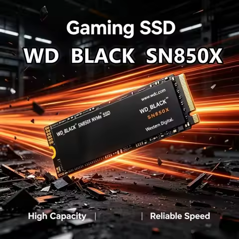 Western Digital SN850X WD_BLACK M.2 2280 NVMe PCIe Gen 4.0x4 SSD Solid State Drives 1TB 2TB 4TB for 