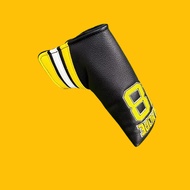🇲🇾 Happy Gilmore Golf Blade Putter Headcover (Black + Yellow) Cover For Odyssey TaylorMade Ping Bett