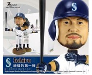 Qman ichiro MLB/ NPB未來雙料名人堂球星 全新/限量/搖頭公仔/已絕版/打擊之神/MVP
