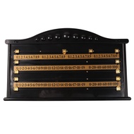 Scoreboard Snooker Score Recorder Billiard Club Game Recording Board Calculation Number Accessories
