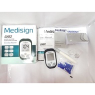 Medisign GH82 Blood glucose meter with 10 pcs test strip + 10 pcs lancet