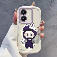 Case For VIVO Y22 Y22s Cute Monster Phone Shockproof