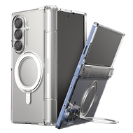 Araree Samsung Galaxy Z Fold 7 Magnetic Bracket Protective Case (Nukin 360S)