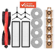 For Xiaomi floor cleaning robot X20 POR/X20 MAX Accessories Of Main Brush, Side Brush, Filter, Mop C