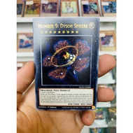 YugiOh! Odd Card Code MGED-EN089 - Number 9: Dyson Sphere - Gold-Letter Rare - 1st Edition