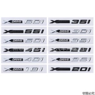 1 Piece BMW X1 X2 X3 X5 X4 X6 Trunk Logo Sticker XDRIVE 28i 30i 35i 45i Rear Tail Badge Body Meeting