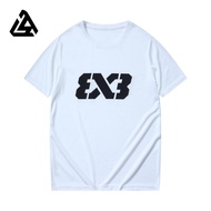 Jersey Customized Warm-Up Jersey Shooting Jersey Sports Short-Sleeved Dry t Training 3x3 Fitness Bas