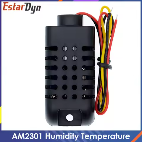 DHT21 100% New Digital-output Relative Humidity & Temperature Sensor,Connect with single-bus-line Se