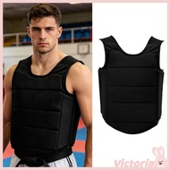 VIC Chest Protector Ergonomic Kickboxing Upper Body Ribs Protectors for Taekwondo