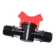 1Pc Garden Tap Switch 2-Way 1/2",3/4"Male thread Watering Irrigation Hose Valve Water Controllers Mini Ball Valve Connectors Drip Irrigation Valve