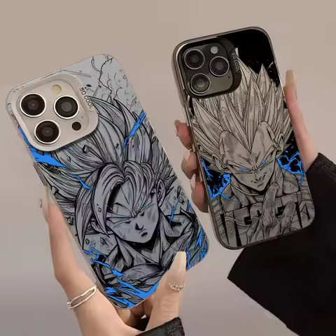 D-Dragon Ball Goku Vegeta Case for Xiaomi Redmi Note 14 13 12 11 10 9 8 Pro Plus 14S 12S 11S 10S 9S 