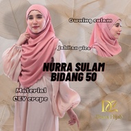 TUDUNG SARUNG KHIMAR NURRA SULAM LABUH BIDANG 50