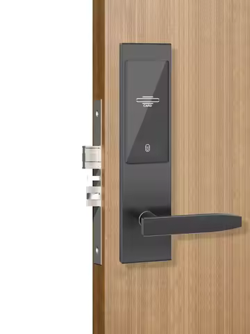 Widely Used Intelligent T57/M1/ID Card Electronic Hotel Door Lock for Apartments/ Hotel/ Office/ San