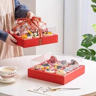 新年礼盒2025 新年禮盒包裝盒2025 新年礼盒 2024 New Year Spring Festival New Year's Goods Gift Portable Jiugongge Aft