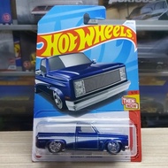HOT WHEELS 83 CHEVY SILVERADO BLUE 2024 - SUPER TREASURE HUNT - THS - STH
