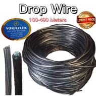 Duplex Drop Wire ACSR Service 6/7 14mm x PER 100-490 Meters Double ONLY Aluminum‼️Read Descri. Origi