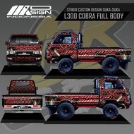 Sticker Decal Full Body L300 BISA request suka-suka