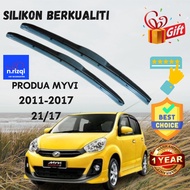 wiper kereta Proton myvi 2011-2018 wiper silicone viper silikon vaper