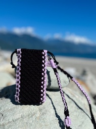 編織手機包/手工編織/編織包/手機包/手機袋/小廢包