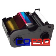Fargo YMCKOK Card Printer Ribbon 45110 for Fargo 4250e Dual Sided Printer Student Card