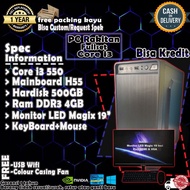 Compex- Pc Komputer Kantor Rakitan fullset Core i3 550 Ram 4GB CPU Hardisk 500GB