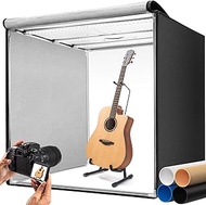 DUCLUS Light Box Photography, 40×40inch Professional Photo Studio Booth, Portable 210 LED Lightbox S