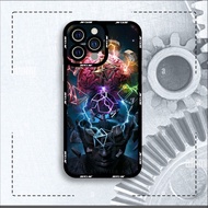 Iphone case samsung xiaomi oppo square edge thunder cool colors