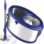 TYJKL 360°Self Wringing Spin Mop, Automatic Drying Mop Bucket with Mop Floor Cleaning Tool Set Floor Cleaning System for Home Office