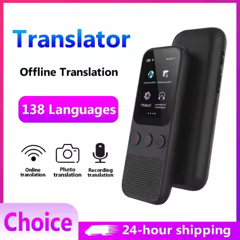 Languages Translation Device Support AI Translator 138 Language Translator Device with ChatGPT Offli