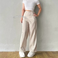 KIYANA Cirebon Cloth - Nikko Denim Pants Highwaist Loose Pants Women's Denim Pants Denim Pants