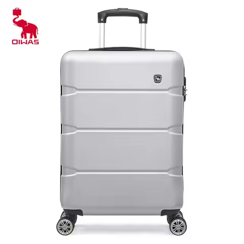 OIWAS Rolling Luggage Suitcase Travel Trolley Case Men Mute Spinner Wheels Rolling Baggage ABS Mater