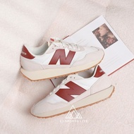 237 nb237 Khaki Wine Red Thick-Soled Caramel Retro Women's Shoes MS237SB