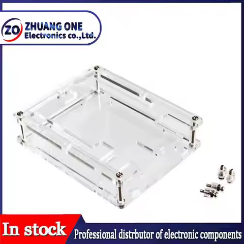 For Uno R3 Case Acrylic Transparent Acrylic Box Clear Cover Compatible for arduino UNO R3 Case