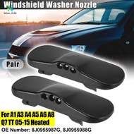 L&R Windshield Windscreen Washer Nozzle  Jet 8J0955987G / 8J0955988G for  A1 A3 A4 A5 A6 A8  TT 05-1