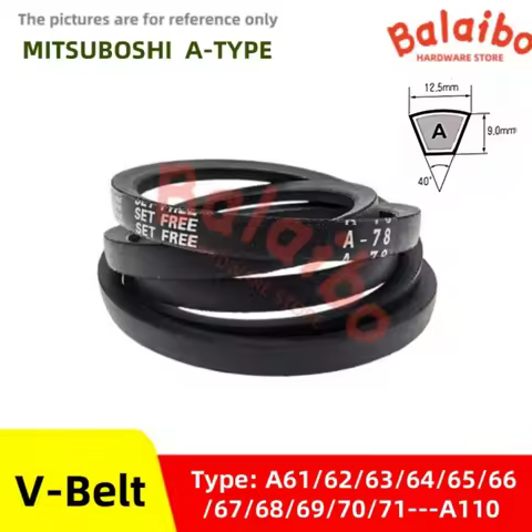A Type A61/62/63/64/65/66/67/68/69/70/71/72~A110 Transmission Drive Belt Agricultural Machinery V-Be