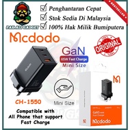 Mcdodo GaN 70W Fast Charging USB-C PD+QC4.0 Fast Charge Power Adapter CH-1550/ CH-0171