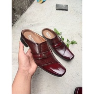 Genuine leather formal bustong shoes, genuine leather bustong shoes, genuine leather tutong shoes, l