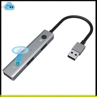 USB Multiport Adapter 2.0 Hub Featuring AI Voice Tools-Voice Transcription, Translation, Speech-To-T
