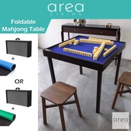 AREA LIVING Foldable Mahjong Table with Sound Proof Mat