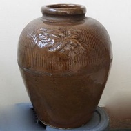 早期陶瓷老甕花器