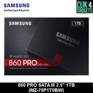 Samsung 860 PRO SATA III 2.5" SSD 1TB (MZ-76P1T0BW)