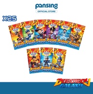 BOBOIBOY Galaxy Card Pek Blazing Frost Kad Trading Card Game TCG - 25 Packs