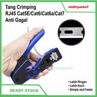 Rj45 Crimping Tool Pliers Anti-Fail Rj45 Crimping Pliers