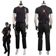 Cosplay Resident Evil 4 Remail Leon S.kennedy ชุดปลอมตัวปาร์ตี้คาร์นิวัลฮัลโลวีนชุดคอสเพลย์ผู้หญิง