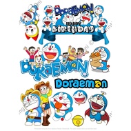 TOPPER CAKE / HIASAN KEK (NARUTO, DORAEMON, CONAN, POKEMON, DRAGON BALL)