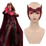 Wanda Maximoff Costume Scarlet Witch Mask Headpiece Women's Hair Accessories