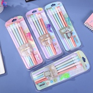 ดินสอไม้ HB 10 แท่ง คละสี ดินสอดำ ยางลบหัวใหญ่ ดินสอ HB ดินสอไม้หัวยางลบ ดินสอทำข้อสอบ ดินสอแรเงา ด