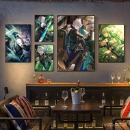 1pc Game Genshin Impact Accounts Alhaitham Poster HD Posters Home Room Bar Cafe Decor Art Wall Paint
