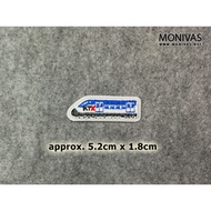 Korea KTX Bullet Train Embroidery Iron On Patch DIY Decorations